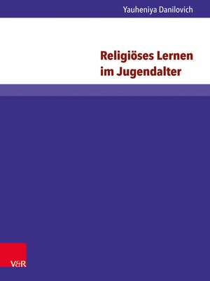 cover image of Religiöses Lernen im Jugendalter